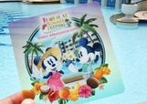“トロピカルサマーフェスティバル”スペシャルドリンクまたはシェイブアイスについているコースターは透明感あり