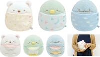 「すみっコべビー」おくるみぬいぐるみ（全3種、各2,420円※税込み）