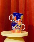 【ムーミン アラビア】「マグ 0.4L レベルクラブ」4,620円/『ムーミンママの小さなひみつ』(1957年)のコミックをもとにしたデザイン