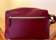 【GU ライト&ソフトレザータッチミニショルダーバッグ】深みのあるワインレッド