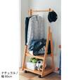 角にまるみをつけた子ども用ハンガーラック｜￥13,900～17,900 （税込）