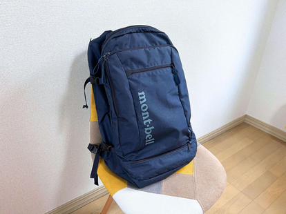 mont-bell モンベル　トライパック　45L 3WAY ネイビー モンベルの3wayトラベルバッグが優秀。大容量なのに軽いし