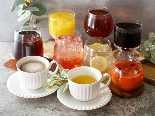 食べ放題メニュー、ドリンク各種【ニラックスブッフェ「ハーゲンダッツ アイスクリーム 食べ放題」】