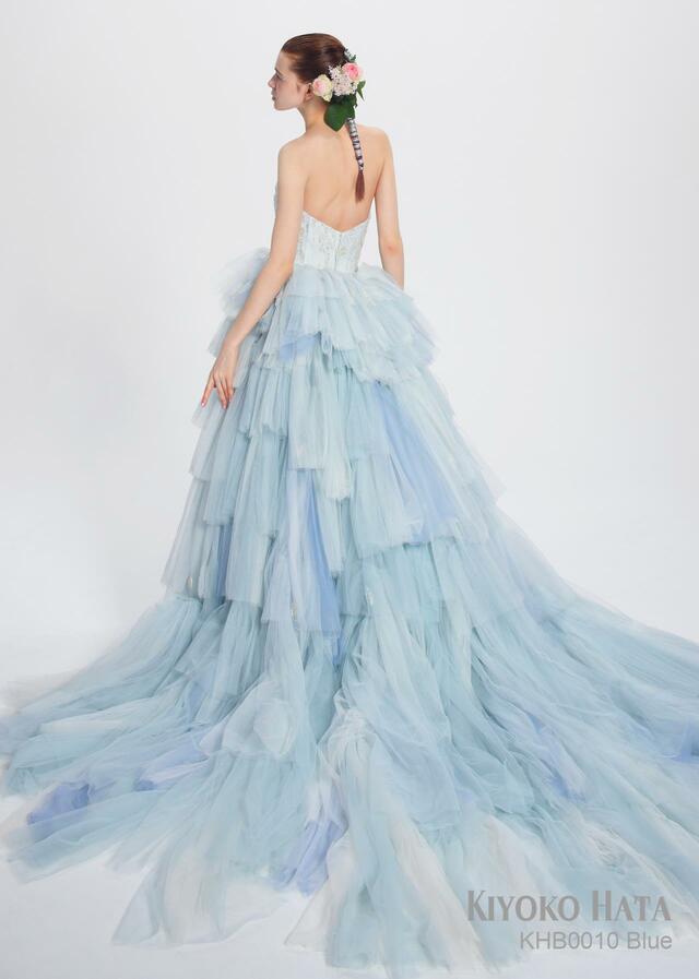 「KIYOKO HATA」新作ウェディングドレス KHB0010_Blue