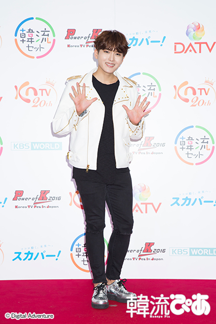 リョウク フォトセッション 4月24日@千葉・幕張メッセ「Power of K 2016~Korea TV Fes in Japan」 ©Digital Adventure