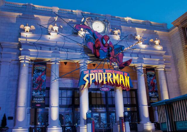 ユニバーサル・スタジオ・ジャパン「アメージング・アドベンチャー・オブ・スパイダーマン・ザ・ライド」
