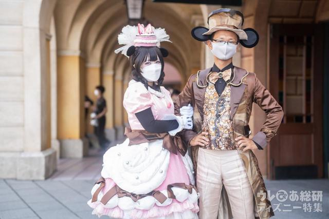 Dハロ 全身仮装 2022「テーブル・イズ・ウェイティング」ミッキーマウス&ミニーマウス