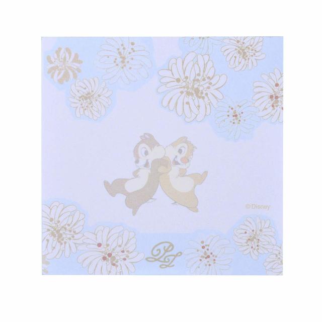 【PAUL & JOE La Papeterie】チップ＆デール 付箋・メモ帳 クリザンテーム