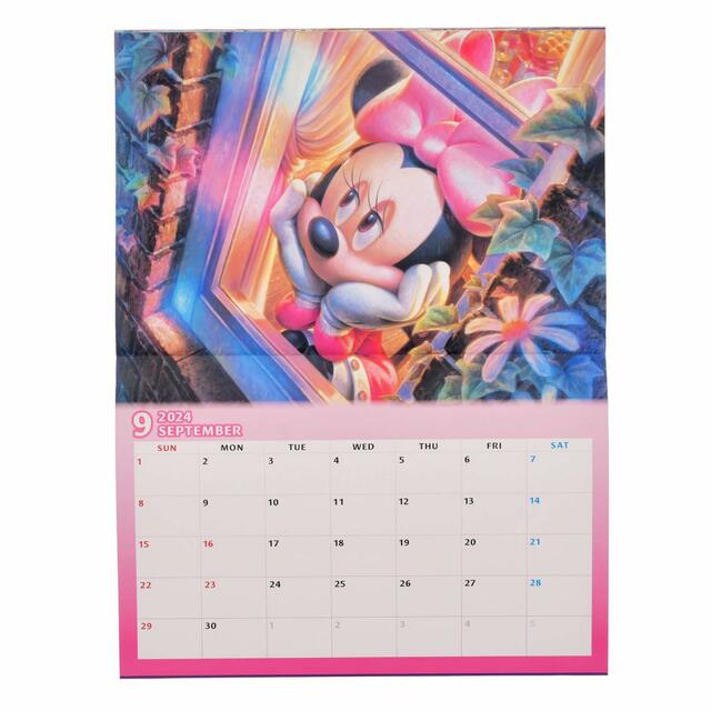 ミッキー&フレンズ 壁掛けカレンダー Calendar&Organizer 2024 1,980円