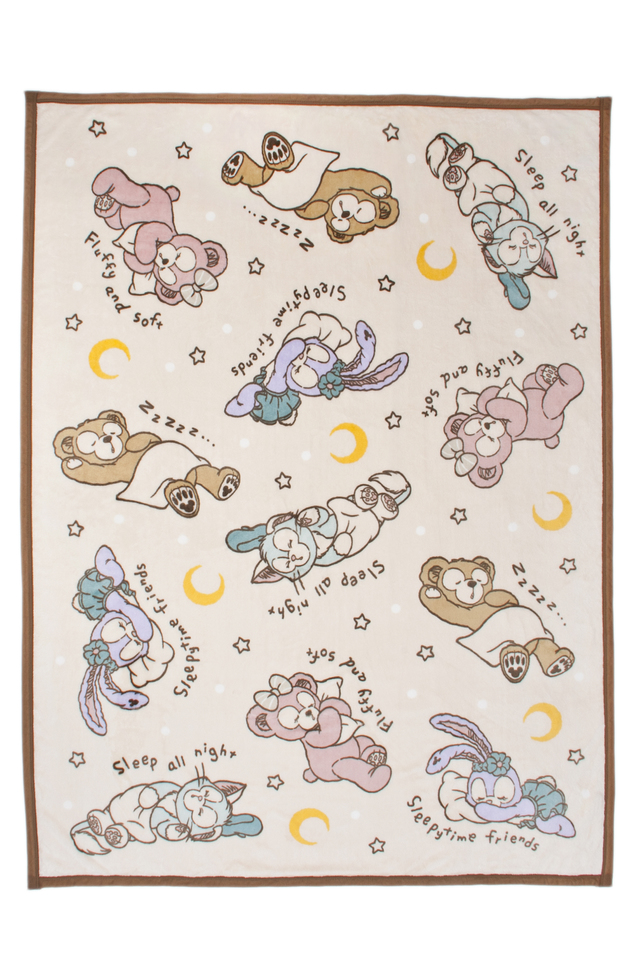 「ダッフィーのスウィート・ドリームス」毛布