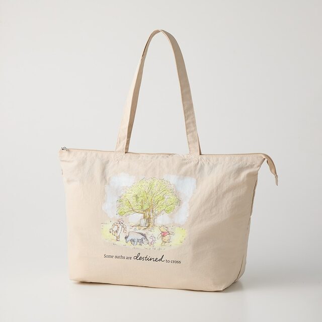 旅行にも便利なファスナー付きポケッタブルエコバッグ（選べるキャラクター）｜￥ 2,990 （税込）