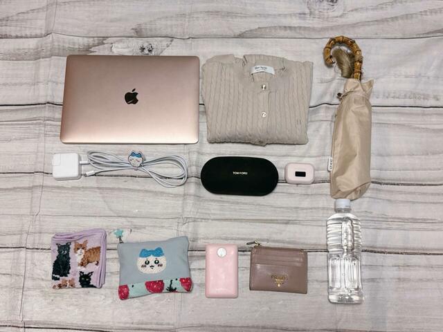 これだけのものが収納できちゃいました♪