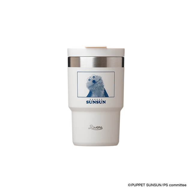 【パペットスンスン×RIVERS】ウォールマグ シェイド（ブルー）／こちらを見つめるスンスンに癒される♪ 各税込3,850円