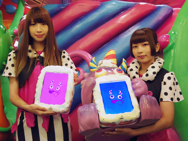 店員さんもかわいい制服