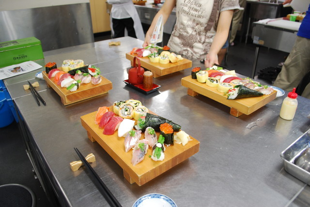 すしざんまい『築地喜代村塾』／講座のようす