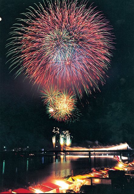 第57回川内川花火大会（鹿児島／川内）