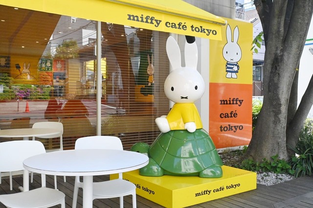 【miffy café tokyo】かわいいミッフィーがお出迎え♪