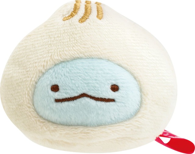 【すみっコぐらし】「てのりぬいぐるみ　とかげ（肉まん）」￥1,100