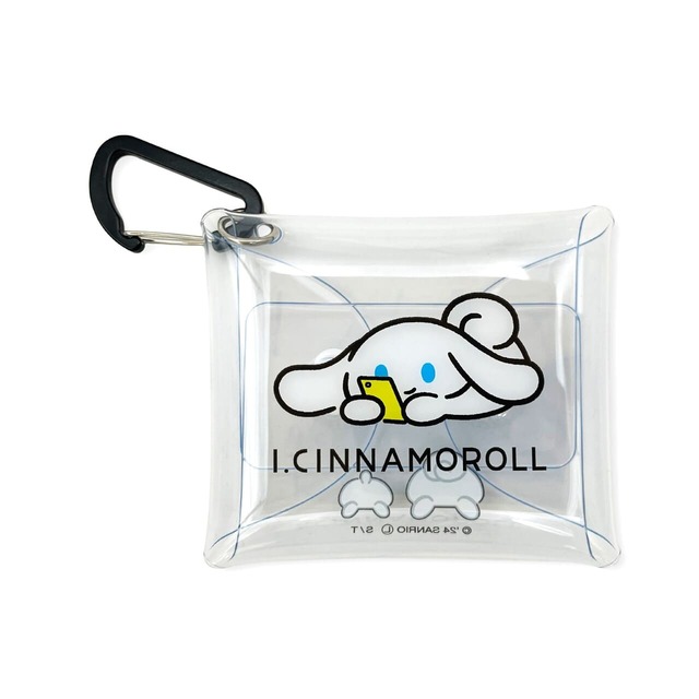【ニュウマン新宿限定 「I.CINNAMOROLL」 コラボレーション商品】I.CINNAMOROLL クリアマルチケース（全2種）各825円