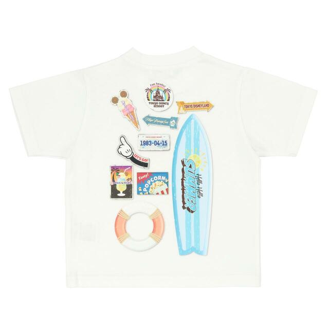 ベビーTシャツ 2,800円|夏の東京ディズニーリゾート「Hello Hello SUMMER!」グッズ|販売店舗:東京ディズニーランド「グランドエンポーリアム」、東京ディズニーシー「タワー・オブ・テラー・メモラビリア」|発売日:2026年6月11日(木)
