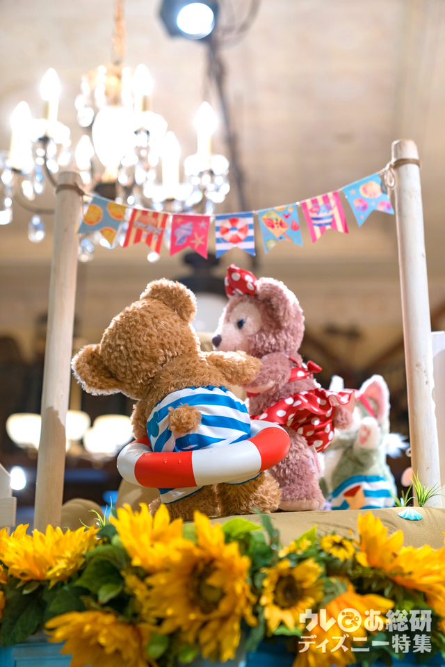 「ダッフィーのサニーファン」デコレーション