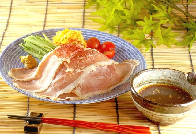 生ハムづくしの冷やし中華