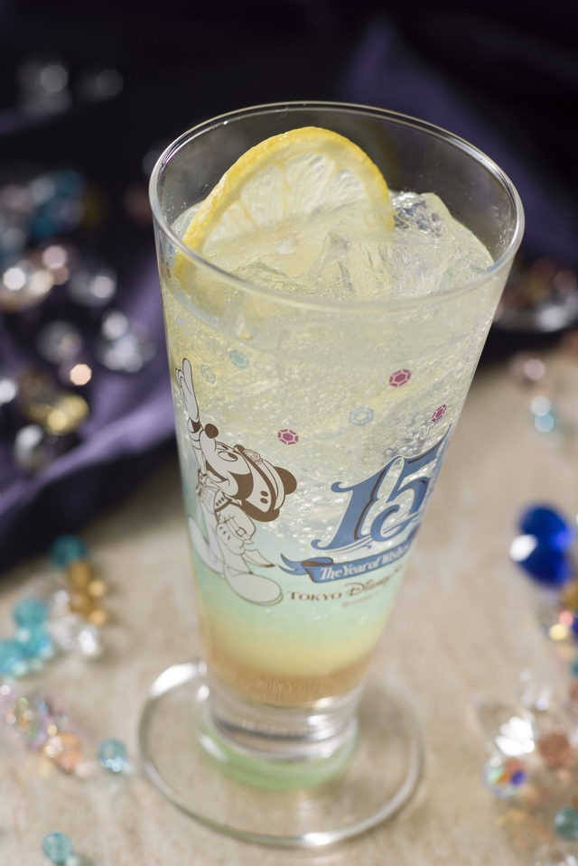 スペシャルソフトドリンク、 コレクタブルグラス付き(ミッキー)