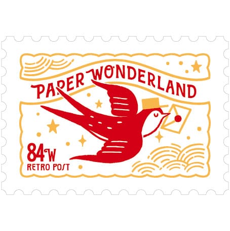 【ロフト「文フェス 2024AUTUMN」】【ロフト先行】オビワン レトロ郵便 切手型ポストカード(フタバ) 330円