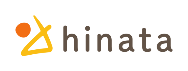 hinataの印象的なロゴデザイン
