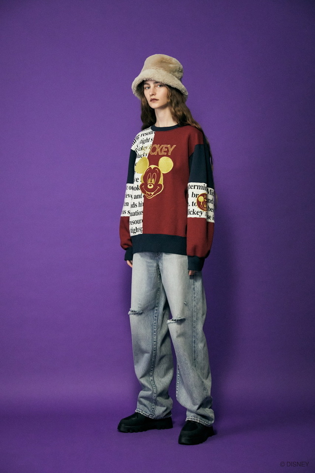 「Disney SERIES CREATED by MOUSSY」2021 WINTER COLLECTION