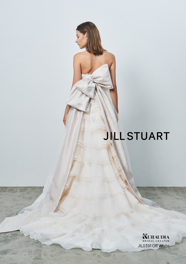 【JILL STUART（ジルスチュアート）新作ウェディングドレス】JIL0391-Off_White