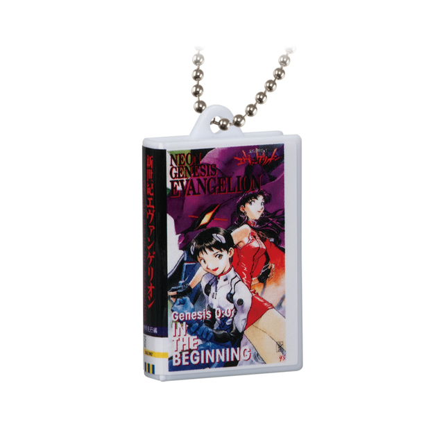新世紀エヴァンゲリオン ビデオテープ  ミニチュアチャームコレクション【ガシャポンバンダイオフィシャルショップ】
