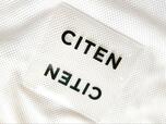 【CITEN　メッシュ＆クリア ロゴ トートバッグ】中央のクリアなロゴが目を惹きます