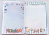 「ダッフィー&フレンズのファインド・ユア・ビューティフル・ブルー!」ノート