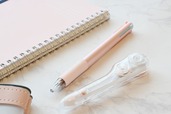 【淡色文具特集／セリア】修正テープの淡色感もめちゃくちゃかわいい！