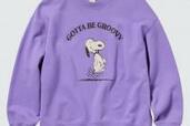 【ユニクロ×PEANUTS】ヴィンテージなスヌーピーがおしゃれなスウェット新登場