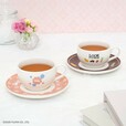 B賞　ティーカップ＆ソーサー（全2種／ティーカップ約8.5cm、ソーサー約14cm）【タイトーくじ　PEKO×TEA TIME】