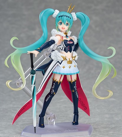 かんざきひろイラストのポーズで立体化！「figma レーシングミク