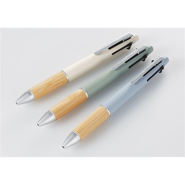 【文具屋サミット2023】「ジェットストリーム 4＆1 バンブー/3色」各2,200円　ロフトバイヤー愛用文具