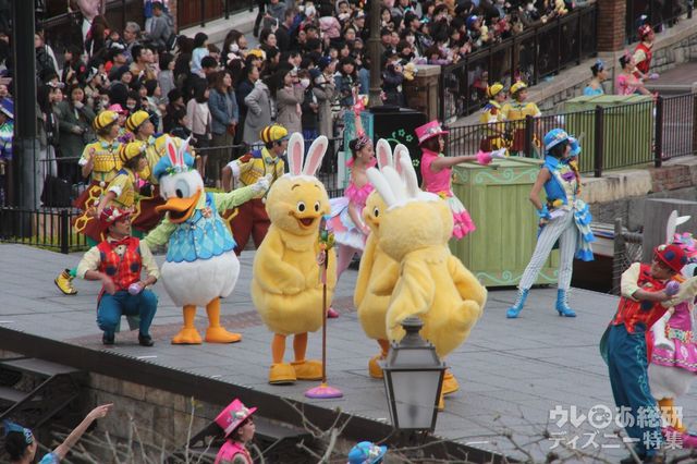 APS-C焦点距離200mm 東京ディズニーシーホテル・ミラコスタ ブッフェ側テラス-ディズニー・イースター2019