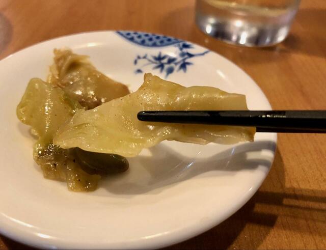 【バーミヤン　晩酌セット】ザーサイが箸休めとして優秀すぎです