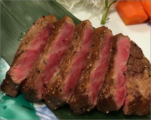 銘柄牛ステーキ