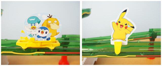 「左：ウォーターホイール／右：ピカチュウゲート」＜14,960円／税込＞【タカラトミーアーツから『そうめんスライダー ポケットモンスター』が新発売】