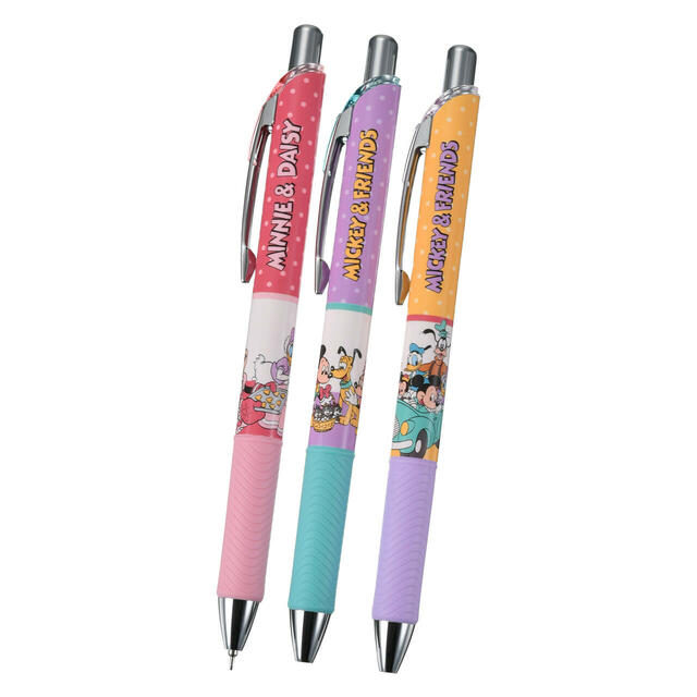 ミッキー&フレンズ エナージェル 0.5 ゲルインキボールペン セット New Friends 950円