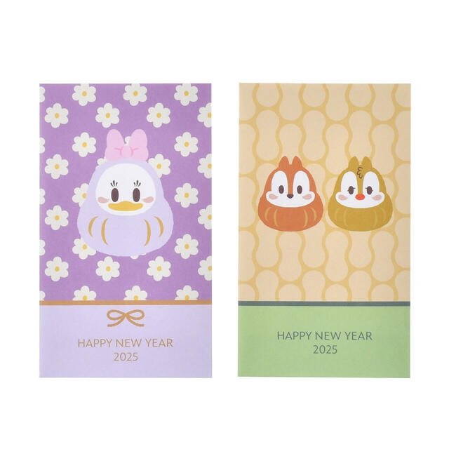 ミッキー＆フレンズ ぽち袋 セット NEW YEAR 2025 700円