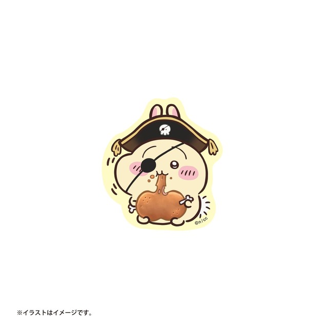 【ちいかわアドベンチャー】「スマホに貼れるサイズのステッカー」うさぎ　￥385