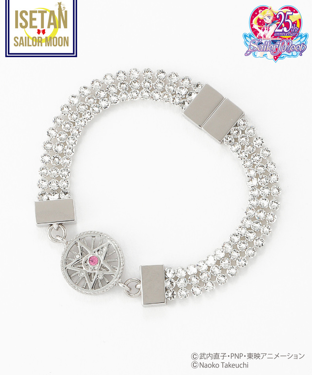 スワロフスキー®クリスタルコラボ クリスタルスターコンパクトブレスレット