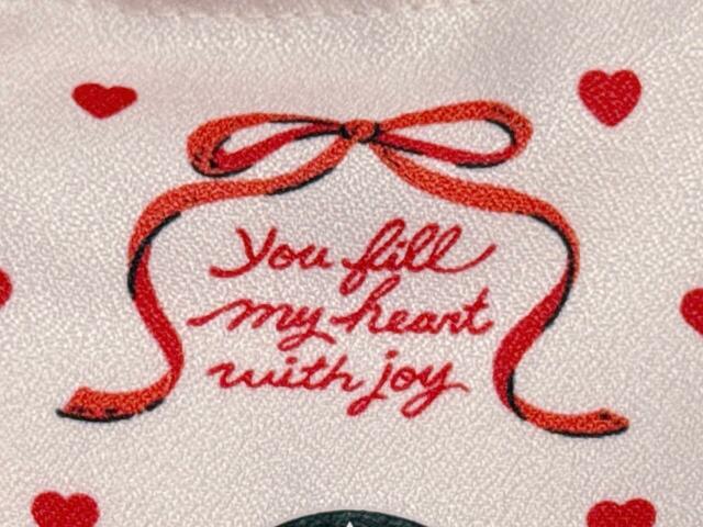 バレンタインムードが高まる、キュートなリボン♪