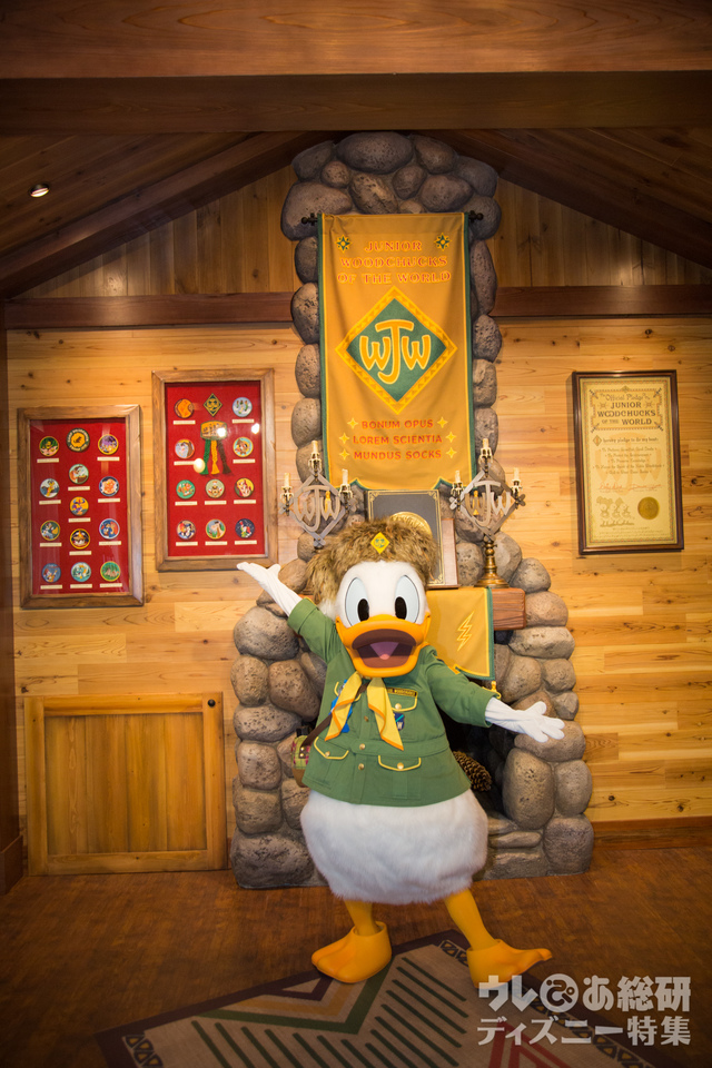 ウッドチャック・グリーティングトレイル|東京ディズニーランド