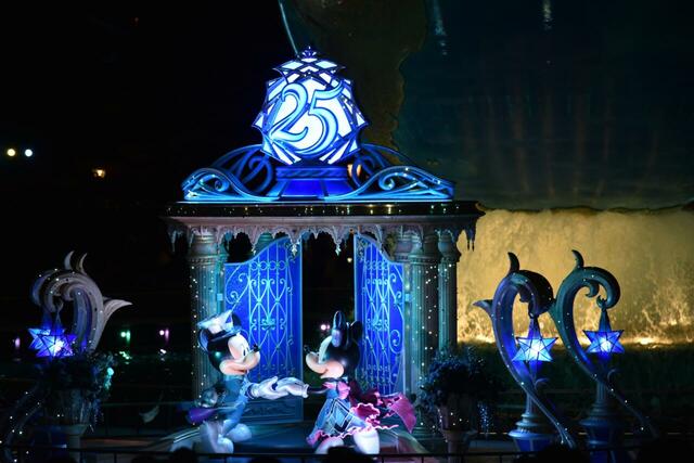 東京ディズニーシー25周年「スパークリング・ジュビリー」デコレーション